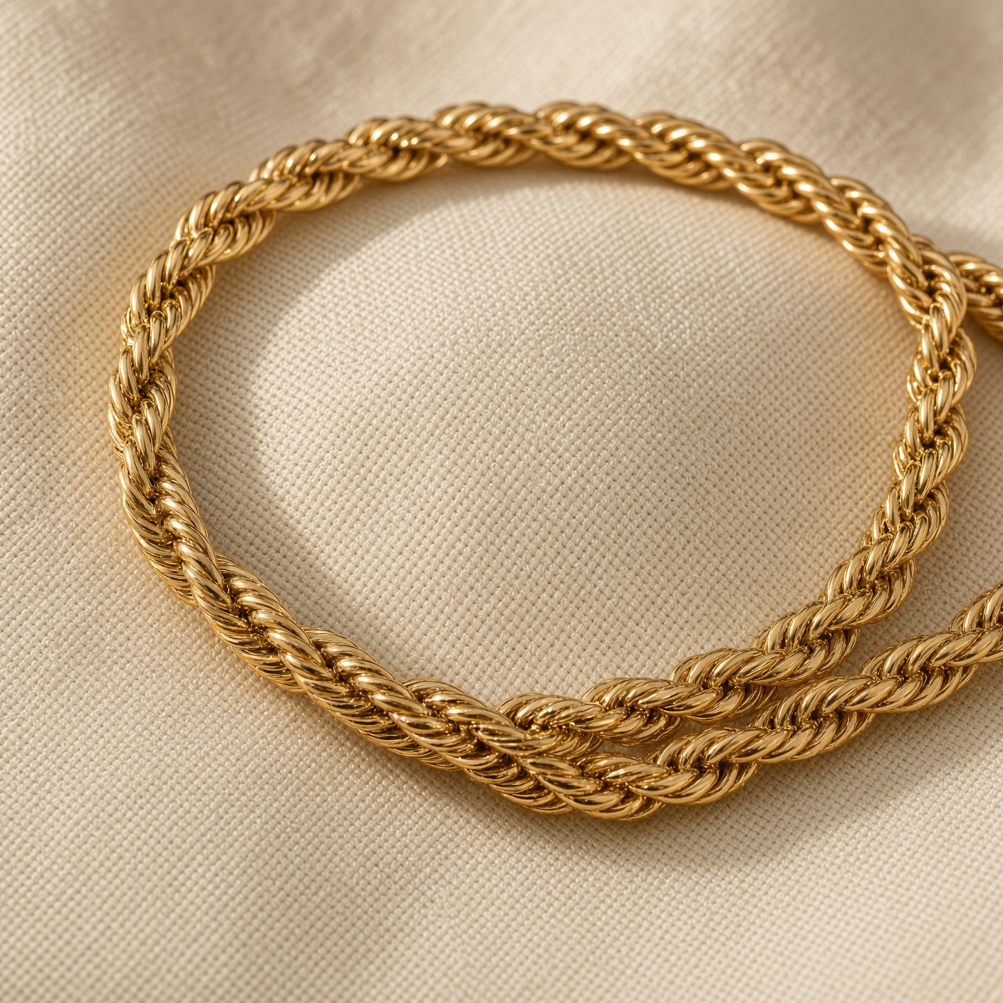 Cadena de oro amarillo 18K
